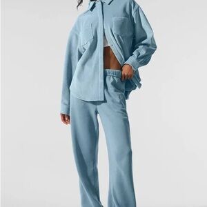 ALO Ribbed velour “Shacket” size M